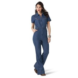 Wrangler Retro Zip Front Jumpsuit